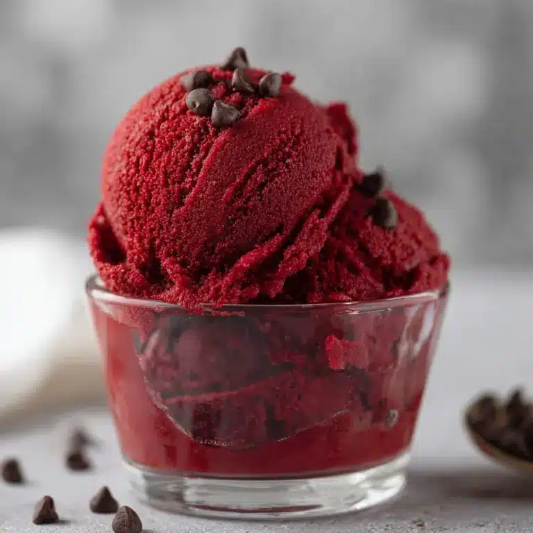 Red Velvet Edible Cookie Dough Recipe