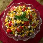 Fresh Summer Corn Salad with Lime Dressing Recipe