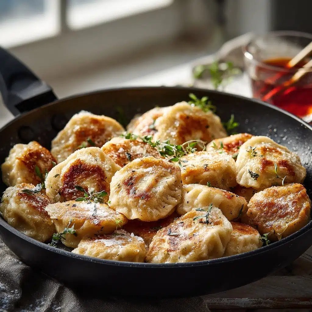 Crispy Pan-Fried Dumplings: A Homemade Delight Recipe - Recipe Image