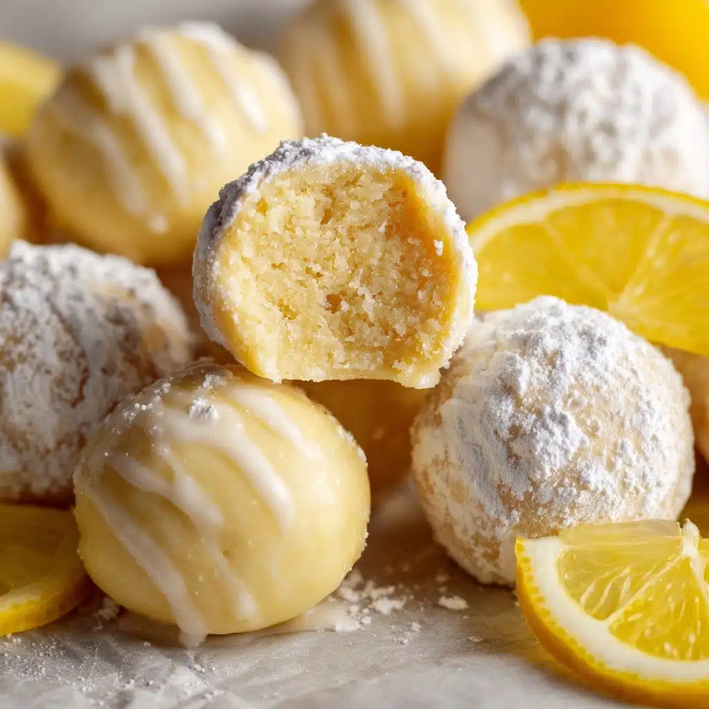 Lemon Truffles Recipe - Recipe Image