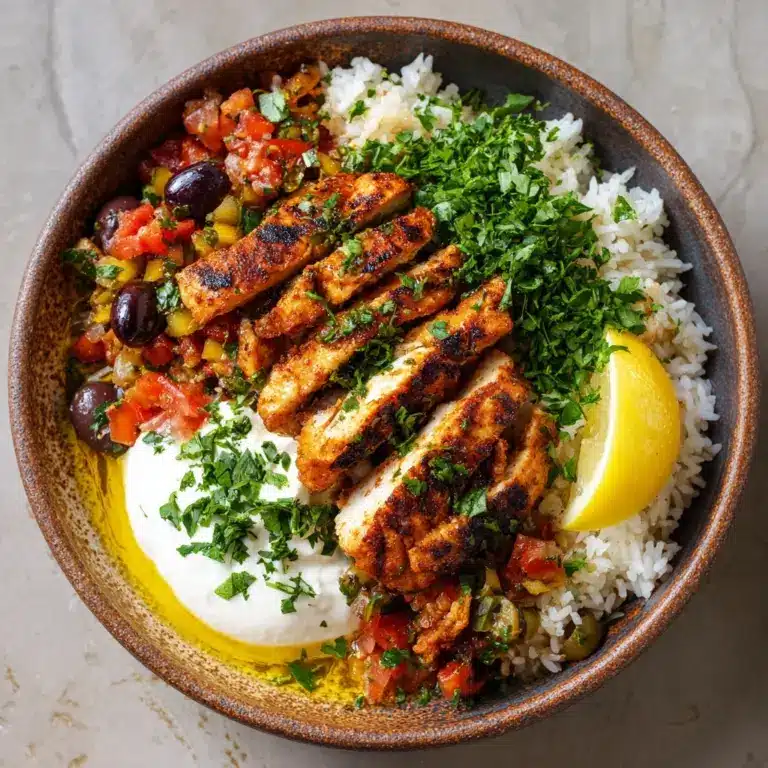 Mediterranean Chicken Bowl: An Incredible Ultimate Recipe