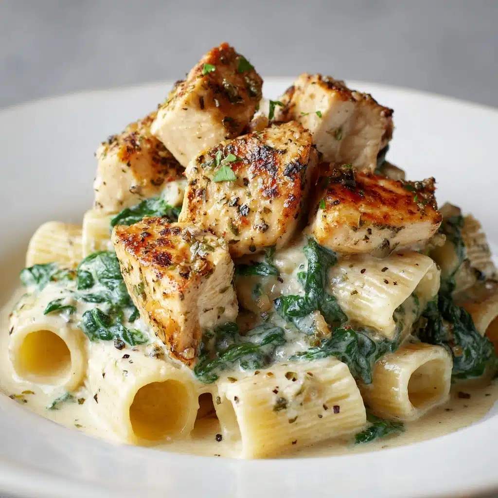 Healthy Garlic Parmesan Chicken Pasta Recipe