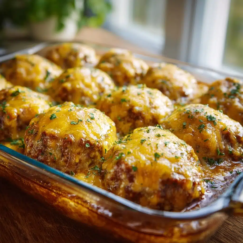 Amish Hamburger Steak Bake Recipe - Recipe Image