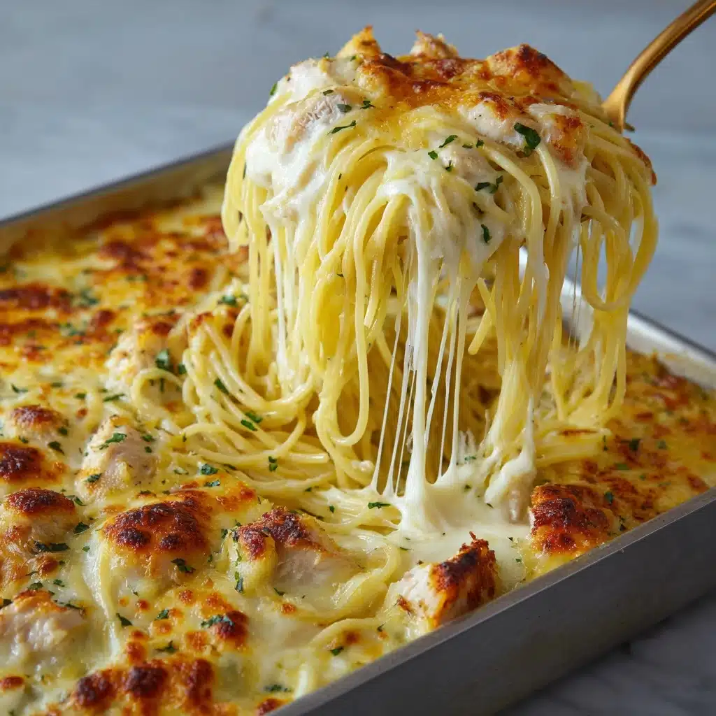 Chicken Alfredo Bake Recipe - Recipe Image
