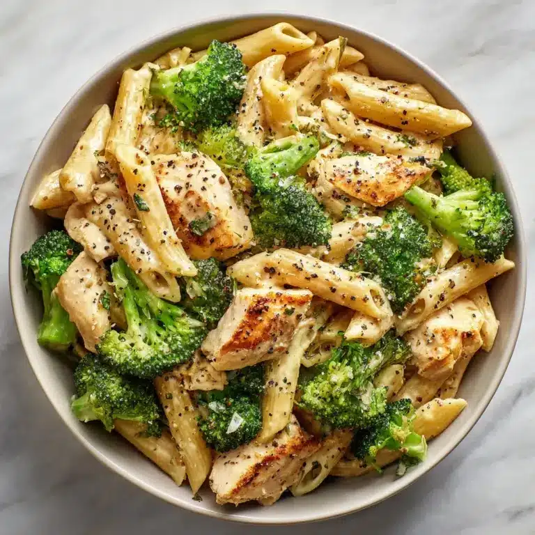 Creamy Broccoli and Chicken Penne Recipe