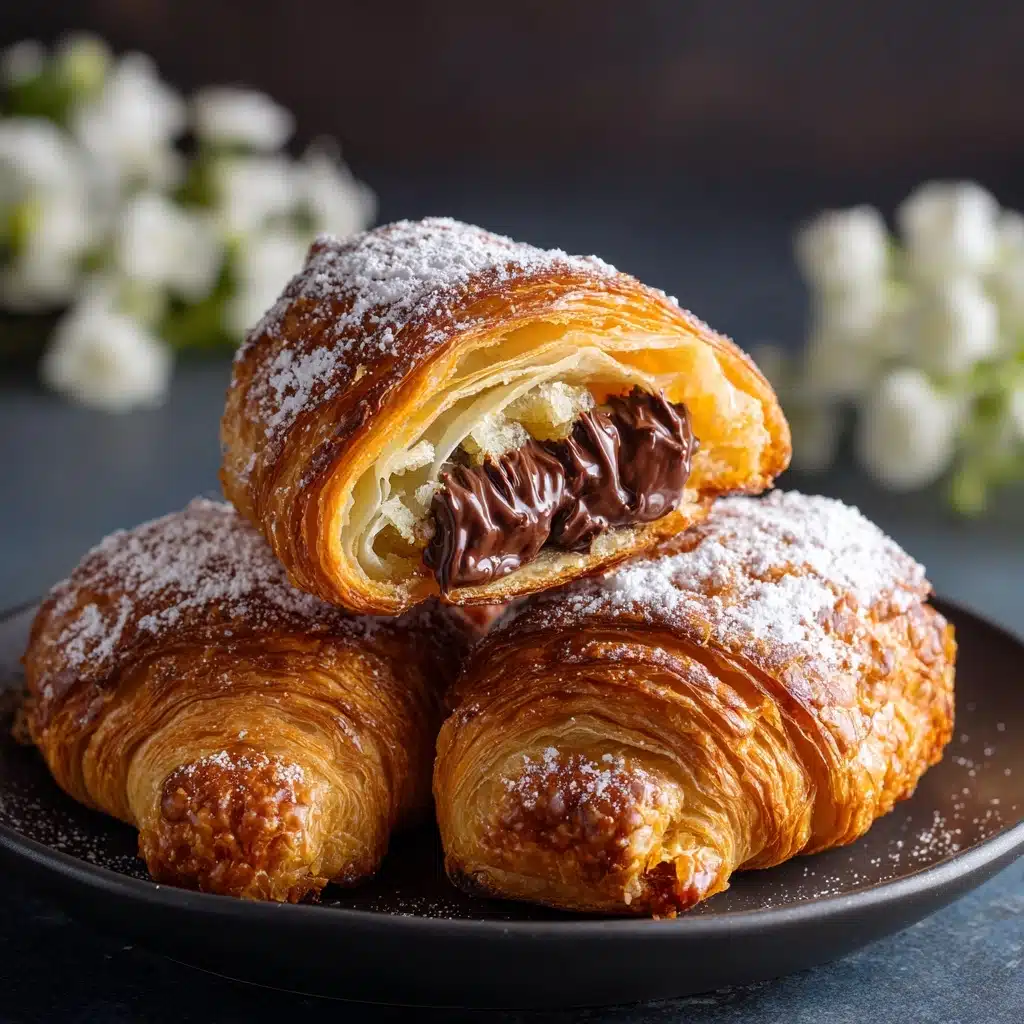 Homemade Chocolate Croissants (Pain au Chocolat) Recipe - Recipe Image