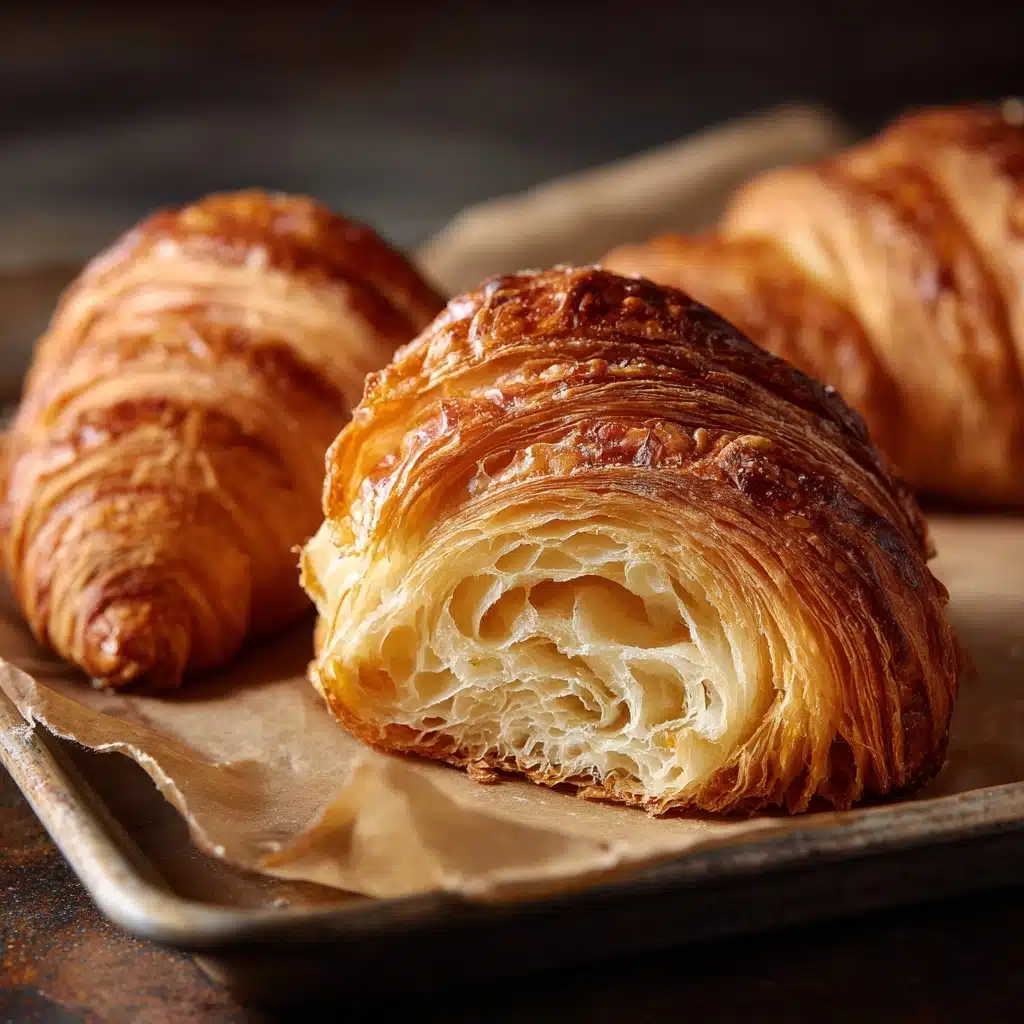 HOMEMADE BUTTER CROISSANT Recipe - Recipe Image