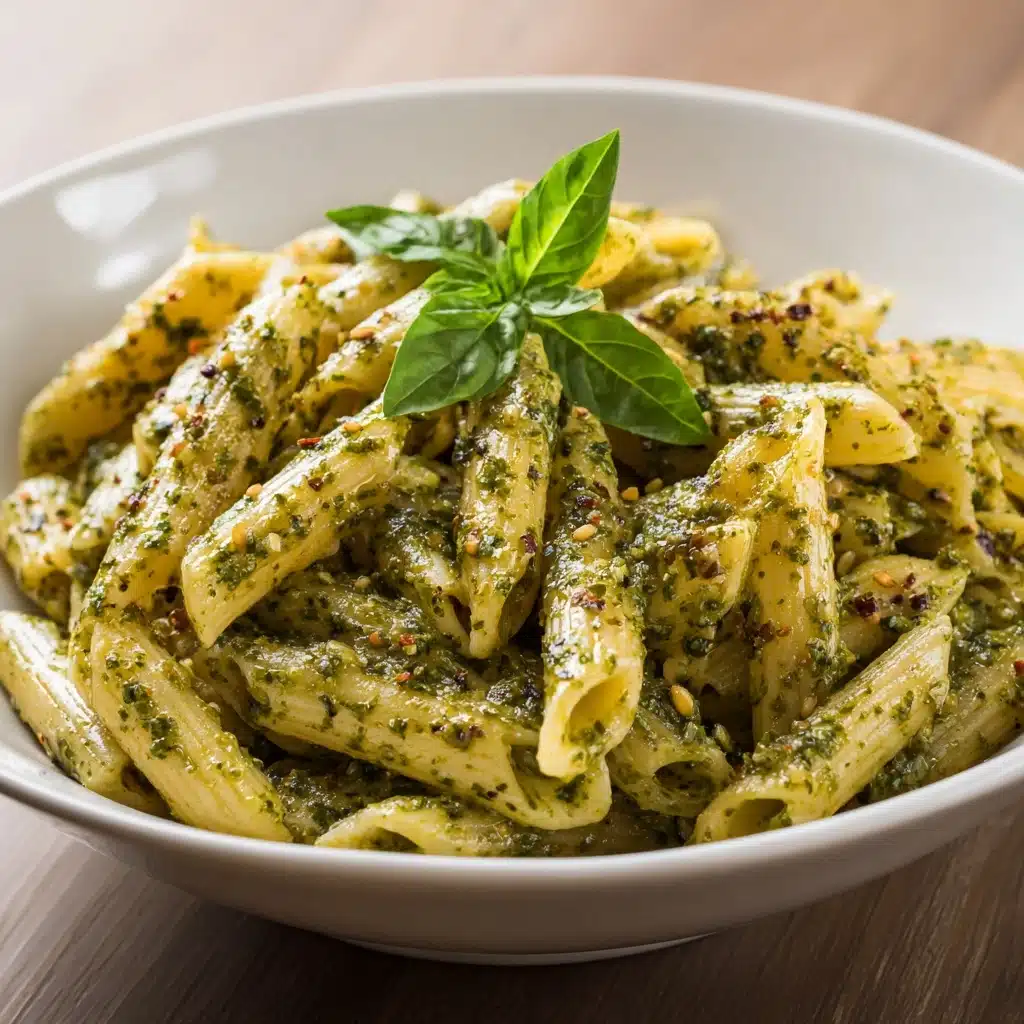 Creamy Pesto Pasta (30-Minute Meal!) Recipe - Recipe Image