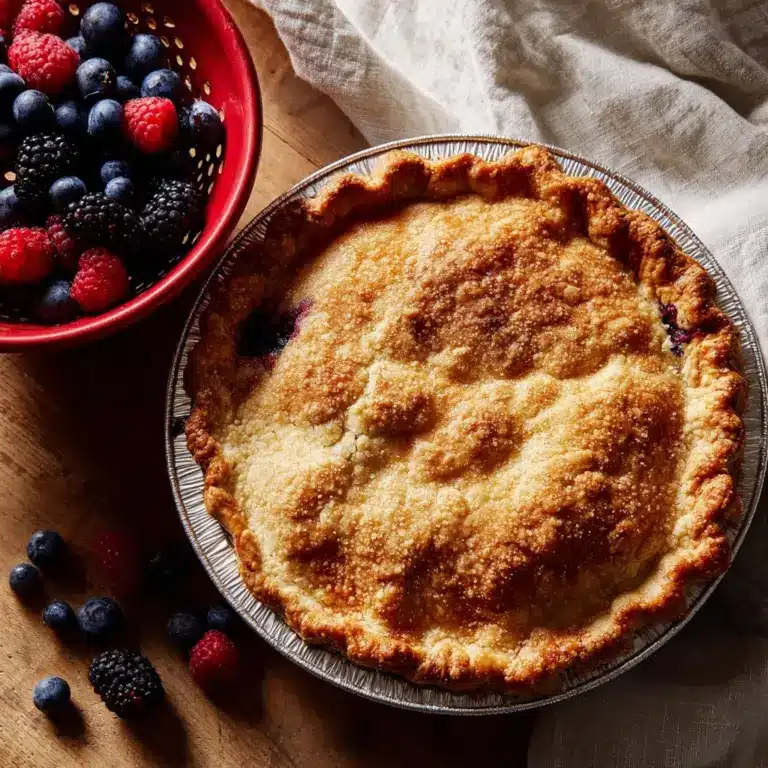 Mixed Berry Pie Recipe