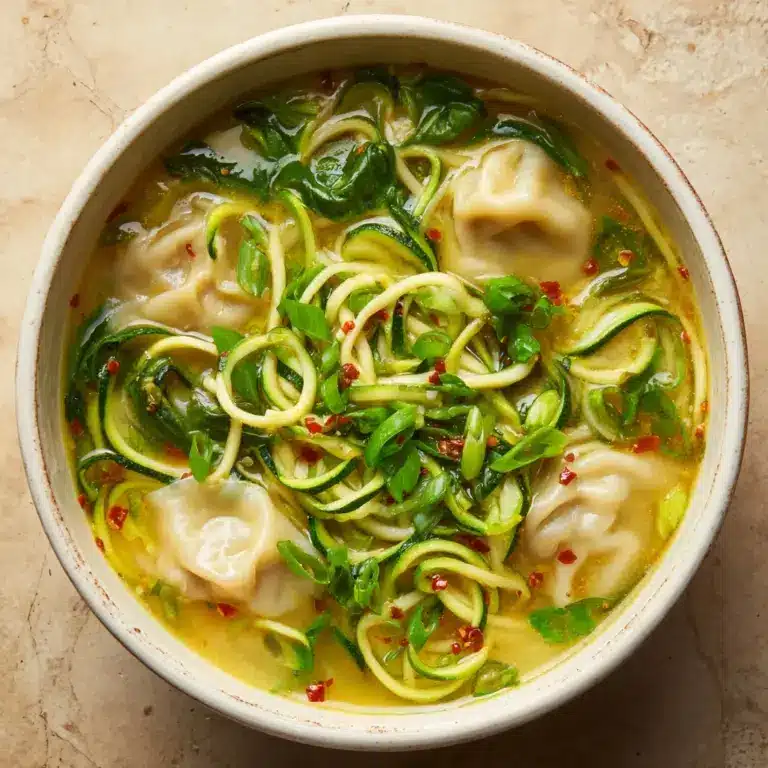 Gyoza Soup (Japanese Dumpling Soup) Recipe