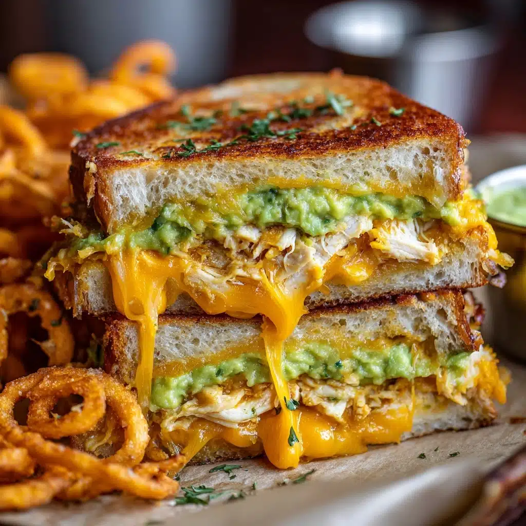 Chicken Avocado Melt Sandwich Recipe - Recipe Image