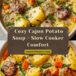 Slow Cooker Cajun Potato Soup Recipe