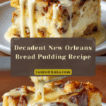 New Orleans Bread Pudding Recipe