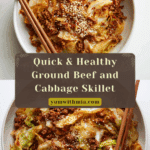 20-Minute Healthy Ground Beef & Cabbage Recipe