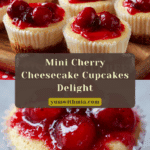 Cherry Cheesecake Cupcakes Recipe