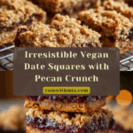 Vegan Date Squares (easy and healthy!) Recipe