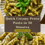Creamy Pesto Pasta (30-Minute Meal!) Recipe