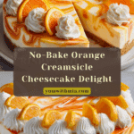 No-Bake Orange Creamsicle Cheesecake Recipe