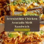 Chicken Avocado Melt Sandwich Recipe