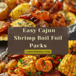 Cajun Shrimp Boil in Foil Recipe
