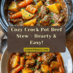 Crock Pot Beef Stew Recipe
