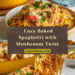 Baked Spaghetti with Cream of Mushroom Soup Recipe