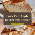 Apple Butter Pie Recipe
