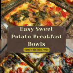 Sweet Potato Breakfast Bowl Meal Prep Recipe