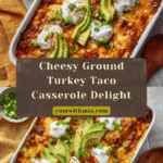 Ground Turkey Taco Casserole Recipe