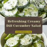 Creamy Cucumber Salad Recipe