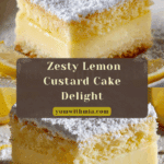 Lemon Custard Cake Recipe