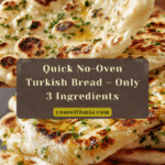 No-Oven Turkish Bread With Only 3 Ingredients (Bazlama) Recipe
