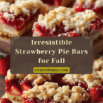 Strawberry Pie Bars Recipe