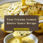 Creamy Lemon Butter Sauce Recipe