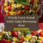 Fresh Summer Corn Salad with Lime Dressing Recipe