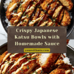 Japanese Katsu Bowls with Tonkatsu Sauce Recipe