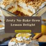 No Bake Oreo Lemon Dessert Recipe