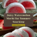 Watermelon Mochi Recipe