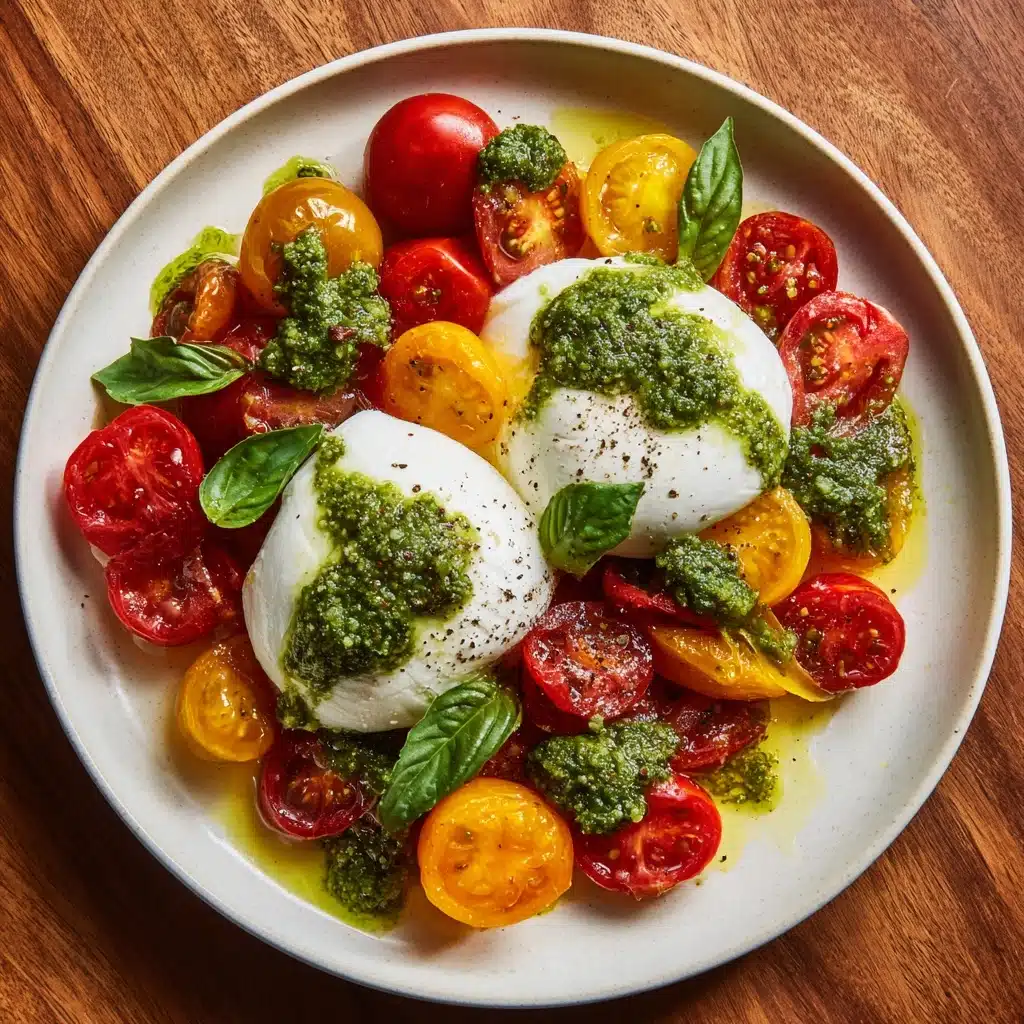 Tomato Burrata Salad Recipe - Recipe Image