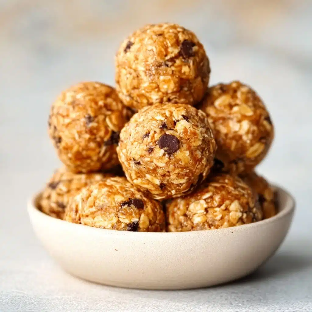 Oatmeal Peanut Butter Energy Bites Recipe - Recipe Image