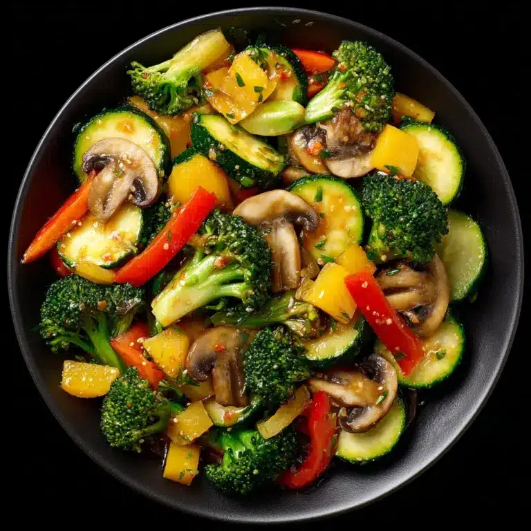Healthy Sauteed Vegetables Recipe