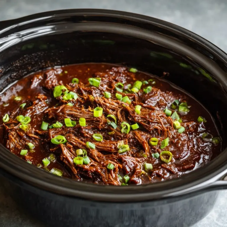 Slow Cooker Korean Beef Recipe