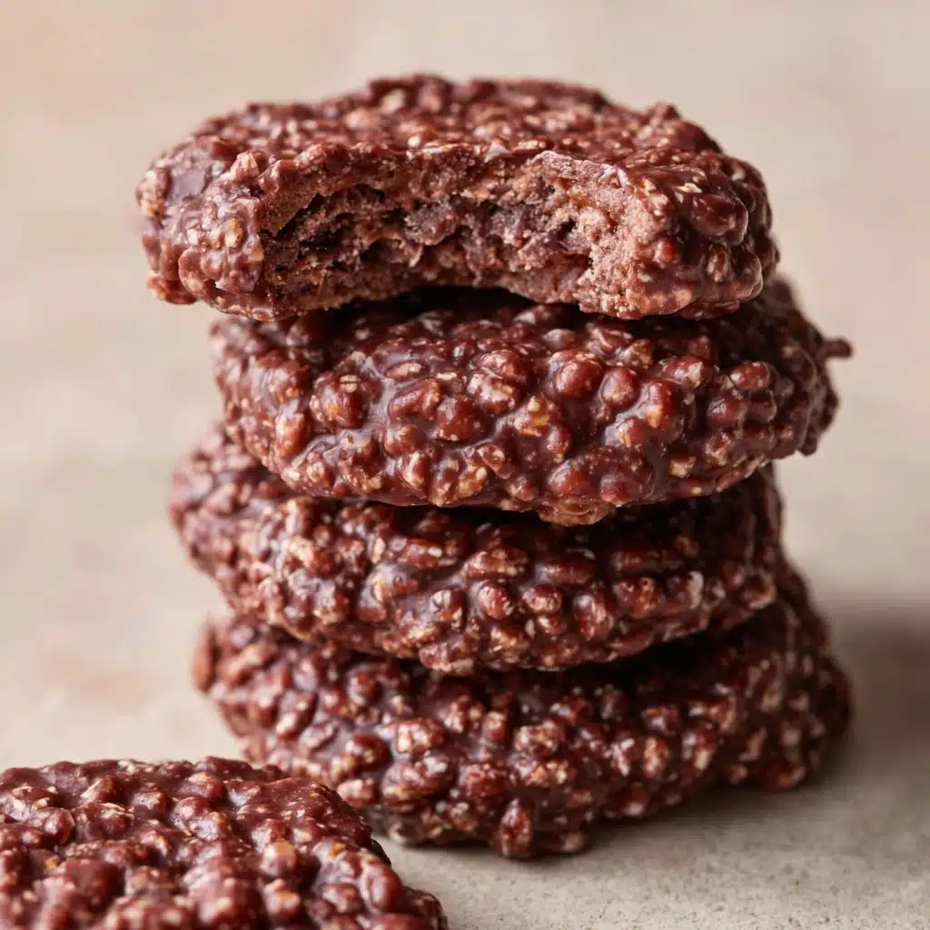 Crispy Quinoa Cacao Cookies (No-Bake!) Recipe - Recipe Image