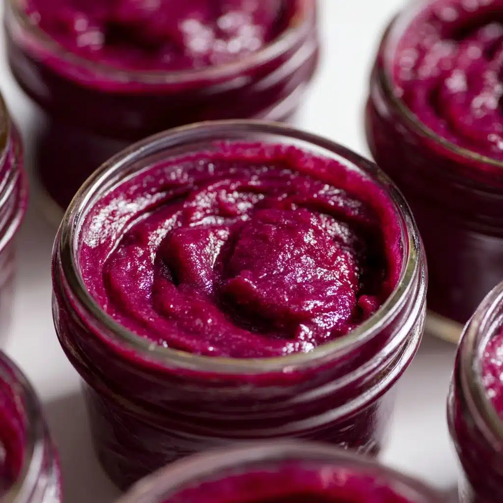 Blueberry Vanilla Applesauce Recipe - Recipe Image