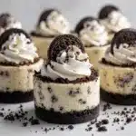 Mini No-Bake Oreo Cheesecakes Recipe