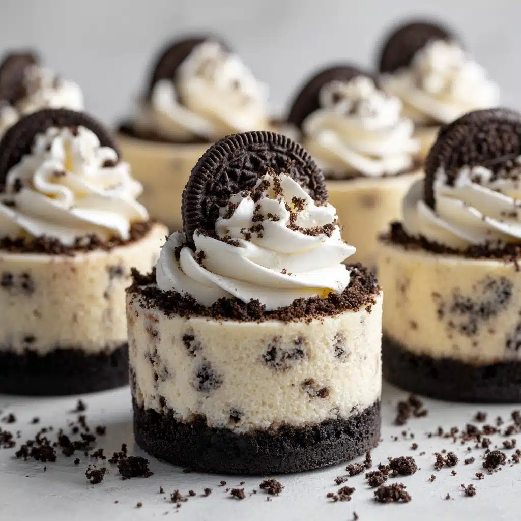 Mini No-Bake Oreo Cheesecakes Recipe - Recipe Image