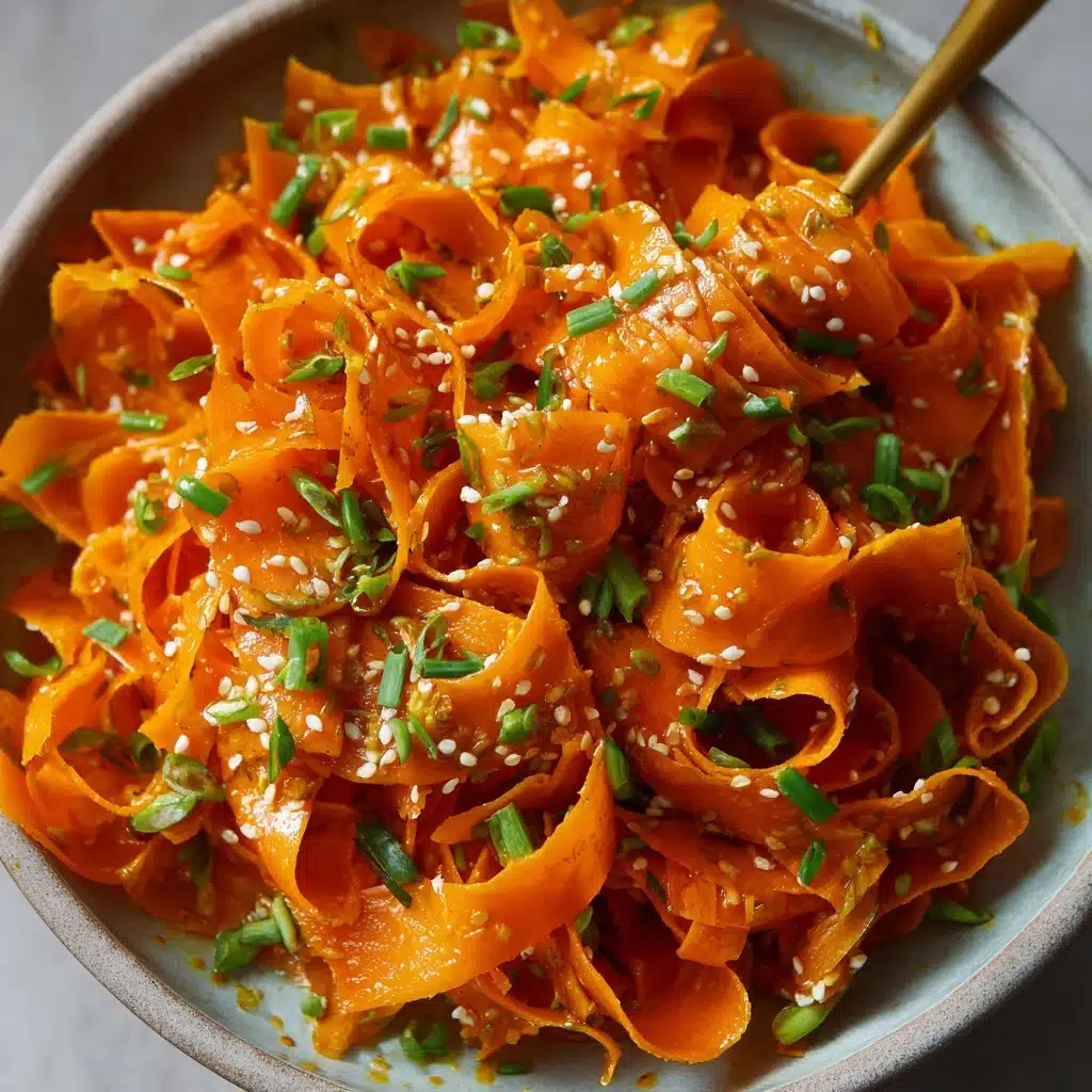Viral Tiktok Carrot Ribbon Salad Recipe