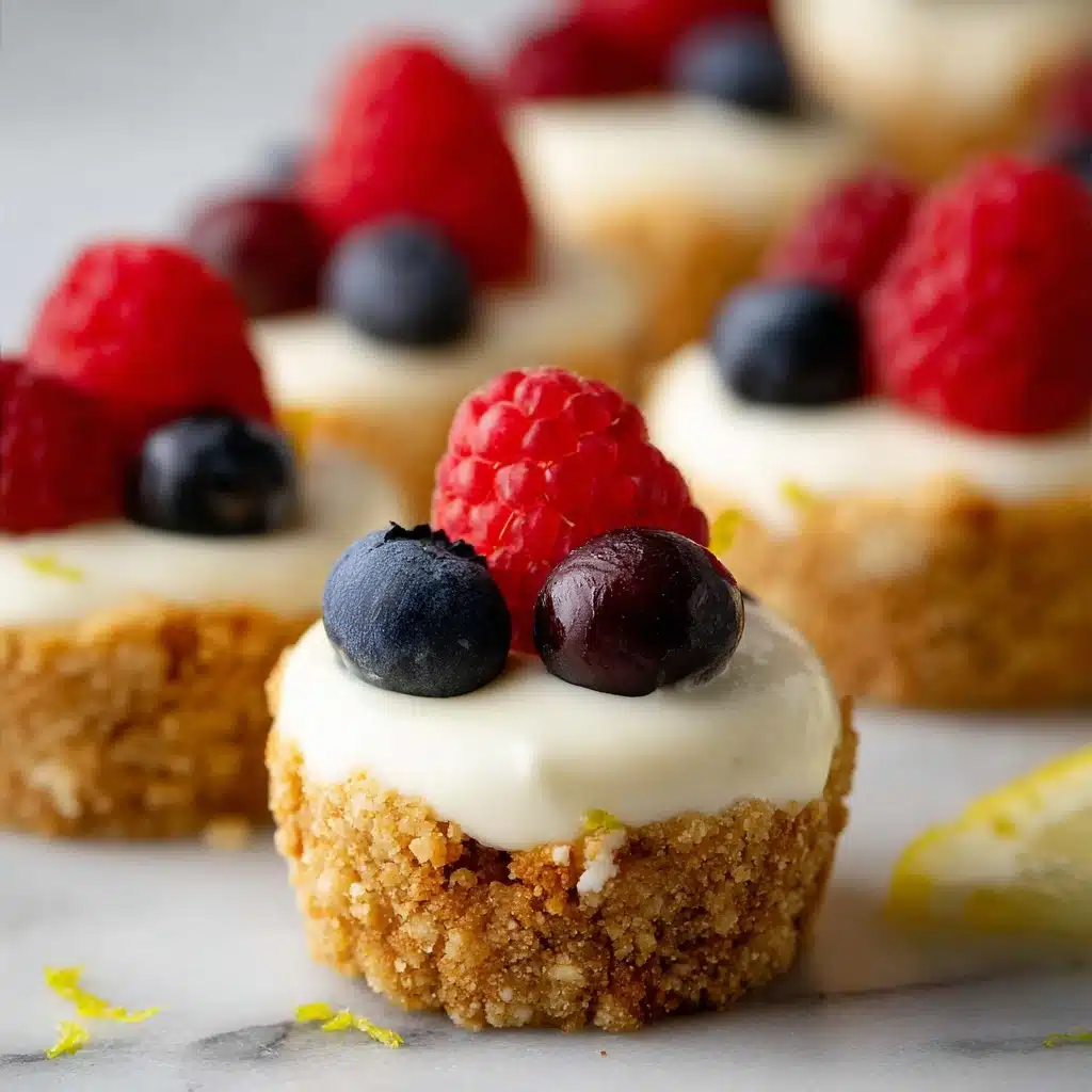 Mini Lemon Cheesecake Tarts Recipe
