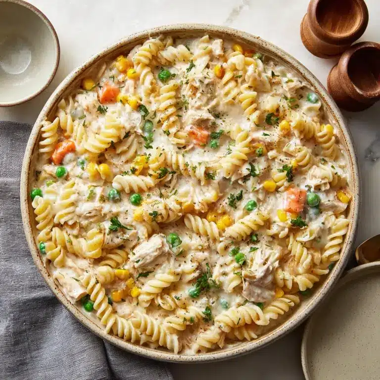Chicken Pot Pie Pasta Recipe