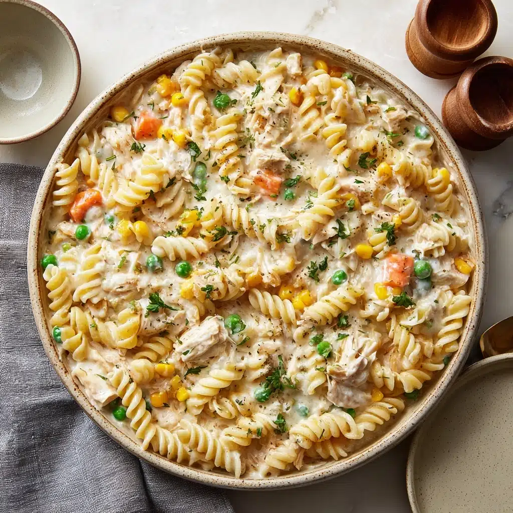 Chicken Pot Pie Pasta Recipe